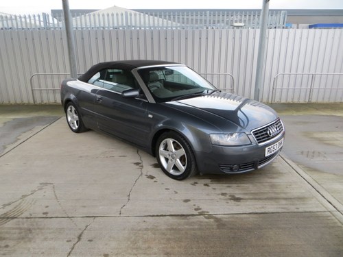 2003 Audi A4 1.8T Sport Convertible with 73,047 Miles. For Sale
