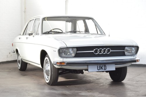 AUDI 100 LS WHITE SALOON 1970 For Sale