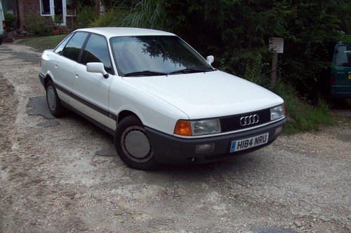 1991 Audi 80 Left Hand Drive In vendita