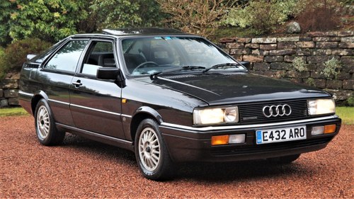 1987 AUDI QUATTRO COUPE B2 SOLD