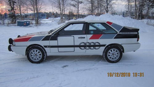 1986 Audi Coupe Quattro Group A SOLD