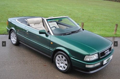 1998 Audi Cabriolet - 1 Owner with Very Low Mileage SOLD