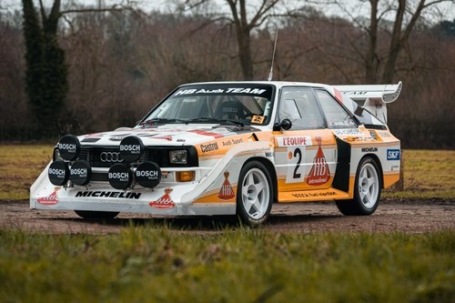 1987 QUATTRO S1 EVO 2 RALLY RE-CREATION For Sale by Auction