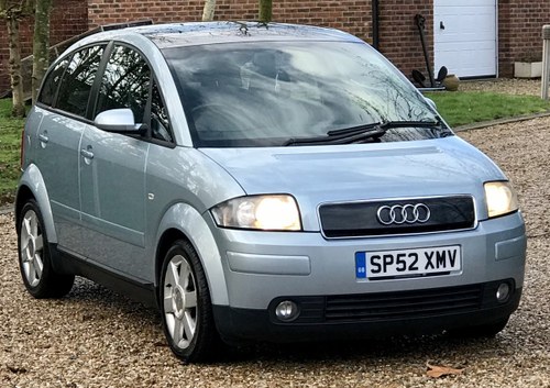 2002 Audi A2 Fantastic Reliable Car, Panoramic Roof For Sale