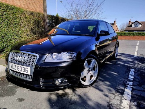 2008 Audi A3 S Line 2.0 TDI FSH Leather For Sale
