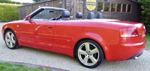 2007 Audi A4 2.0 TDi S-Line Convertible VERKAUFT