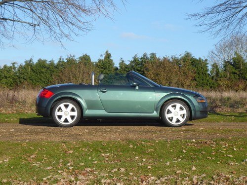 2001 Audi TT 225bhp 62k miles Full History Rare Dessert Green For Sale