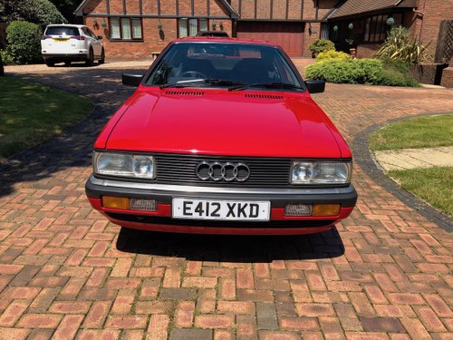 1988 Audi Coupe GT b2 5cyl 2226cc SOLD