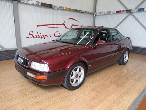 1994 Audi 80 B4 V6 2.8L Last model year / Rubinrot Metallic In vendita