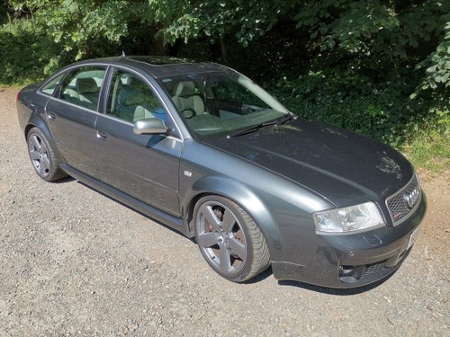 2004 RS6 C4 Saloon FSH (15 Stamps) For Sale
