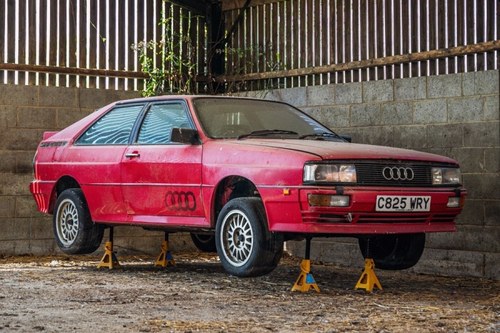1985 Audi Quattro UR Turbo - Super Barn Find Project For Sale by Auction