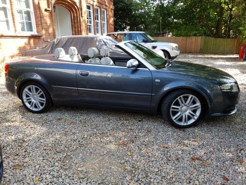 2006 Probably The Finest S4 Convertible Available Just 60,200m  SOLD