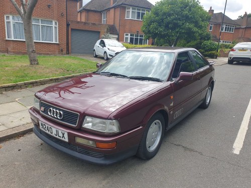 1996 Audi 80 coupe 2.6 v6 n reg great condition SOLD