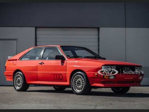 1983 Audi quattro  For Sale by Auction