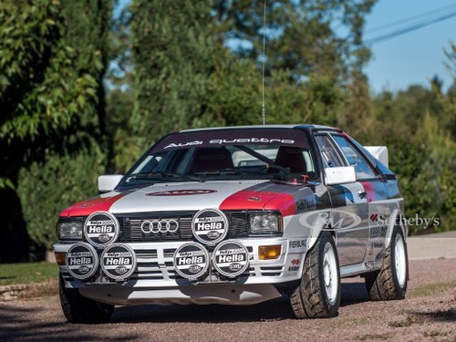 1981 Audi quattro Group 4  For Sale by Auction