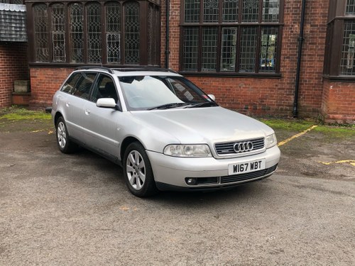 2000 Audi A4 2.5 TDI Quattro Avant, Two Owners from New! For Sale