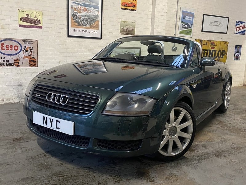 low miles 2002 Audi TT 225 roadster - huge recent expenditur