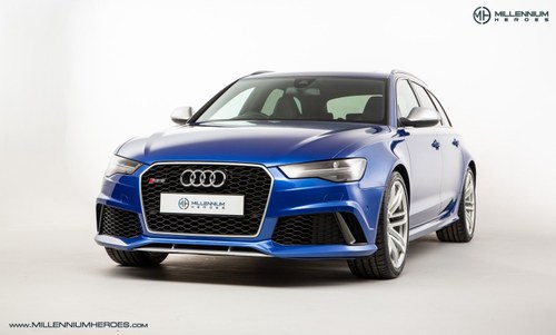 2017 AUDI A6 (C7) RS6 AVANT // SEPANG BLUE // PANORAMIC ROOF SOLD