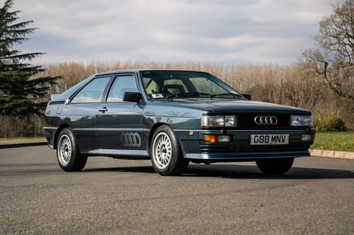 1990 Audi Quattro 20V Just 47000 miles - stunning example For Sale by Auction