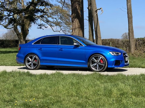 2018 18 AUDI RS3 SALOON 1 LADY OWNER FROM NEW 19000 MILES In vendita