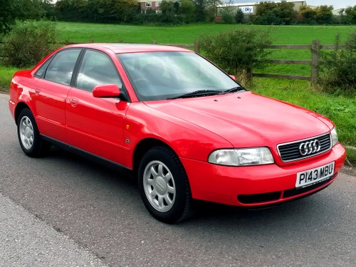 1997 AUDI A4 1.6 SE // ONLY 26000 MILES // 20 SERVICE STAMPS For Sale
