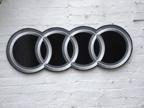 Audi 4ft wall sign For Sale
