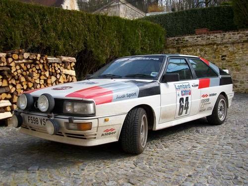 1988 Audi Quattro, very strong runner SOLD