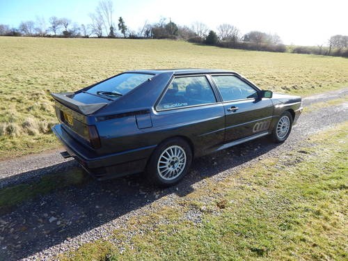 1983 Iconic first generation Quattro low mileage SOLD