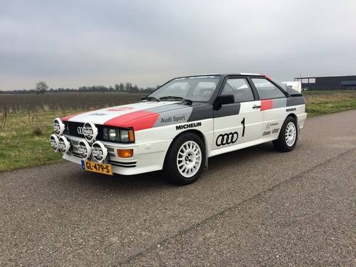 1982 Quattro Rallye Group B copy In vendita
