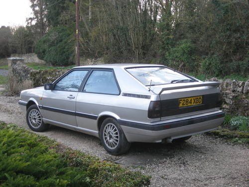 Audi GT Coupe 1989 Silver SOLD