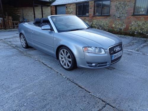 2006 A4 TDI S-LINE CONVERTIBLE 6 SPEED MANUAL For Sale