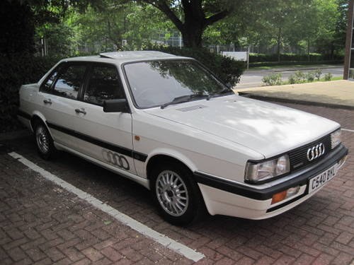 RARE 90 QUATTRO B2  1985/C  WHITE 3  OWNERS 111K   S,HISTORY SOLD