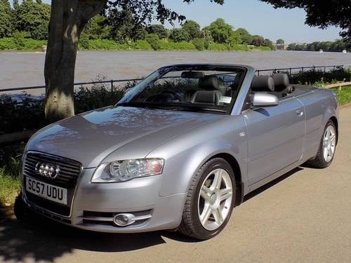 2008 AUDI A4 2.0 TDI 140 SPORT CABRIOLET - LOW MILES! SOLD