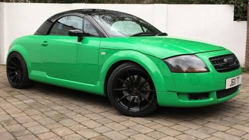 2001 JULY AUCTION. Audi TT 225 Roadster For Sale by Auction