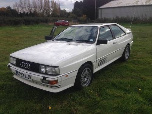 Audi Quattro 1986 115K Miles White SOLD