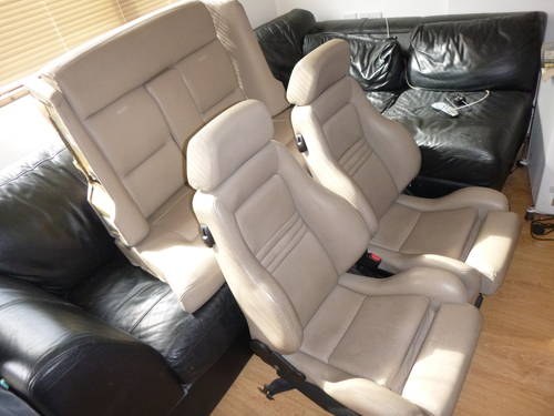 Audi 80 Cabriolet Recaro leather interior For Sale