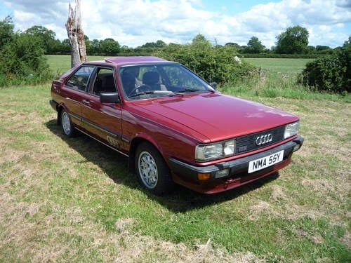 1983 Audi Coupe GT Fi, just 52k from new For Sale