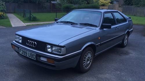 Audi GT Coupe   1989  Silver Grey For Sale
