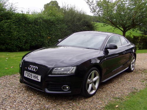 2009 audi a5 2.0tdi 170 edt s-line coupe   For Sale