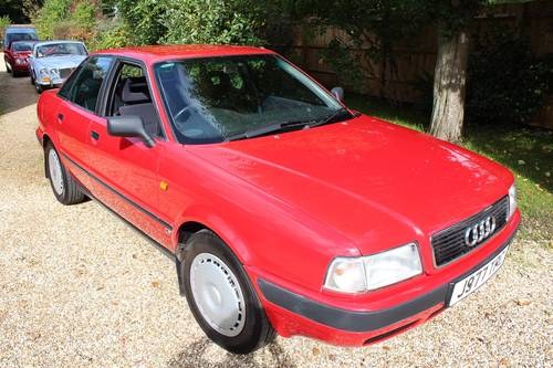 Audi 80 1992 - to be auctioned 27-10-17 For Sale by Auction