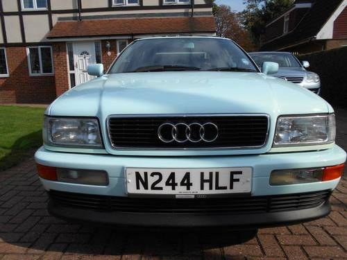 1997 Audi Coupe 2.6e  -  26K Miles Only For Sale