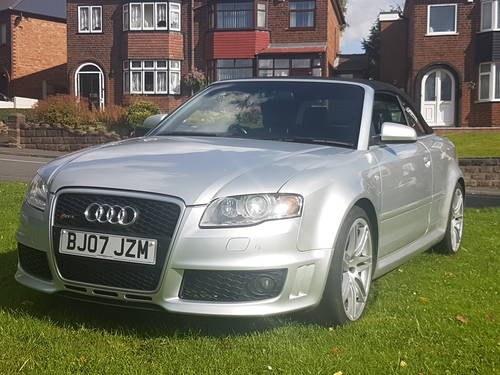 2007 Audi RS4 Cabriolet  SOLD MORE REQUIRED For Sale by Auction