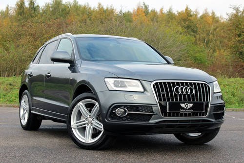 2014 Audi Q5 2.0 TDi S Line Plus S Tronic Quattro Great Spec+FSH VENDUTO