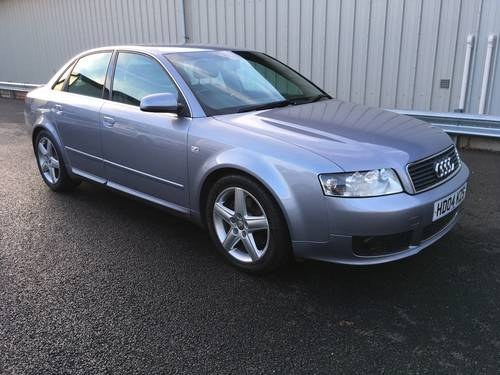2004 04 AUDI A4 2.4 V6 SPORT 168 BHP MANUAL SALOON For Sale