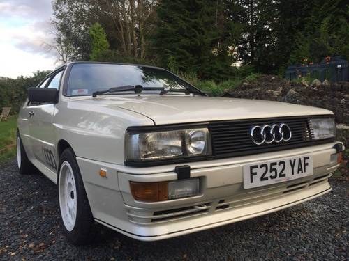 1989 Audi Quattro Turbo For Sale by Auction