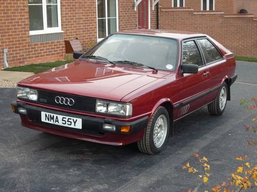 1983 Audi Coupe GT Fi 2.1, 52k from new For Sale