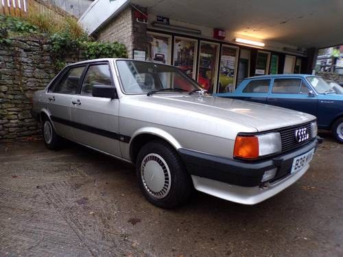 **DECEMBER AUCTION** 1984 Audi 80 GL For Sale by Auction