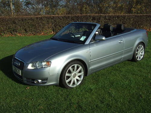 2006 Audi A4 1.8T S-Line Convertible only 50000 miles For Sale