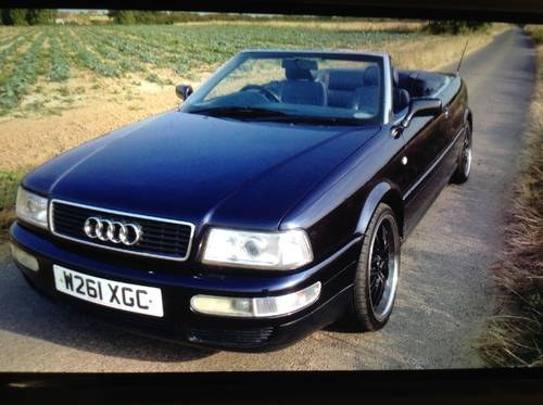 2000 Audi 80 Cabriolet 2.6 V6 Final Edition VERKAUFT