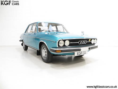 1976 A Rare C1 Audi 100GL with 17,142 Miles, Father and Son Owned SOLD
